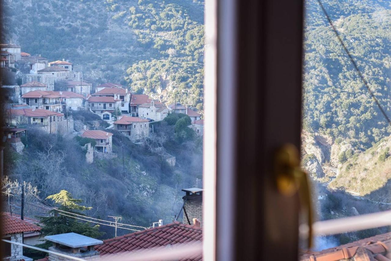 Secluded Mountain Refuge - Theonimfi Paradise Gem ديميتسانا المظهر الخارجي الصورة